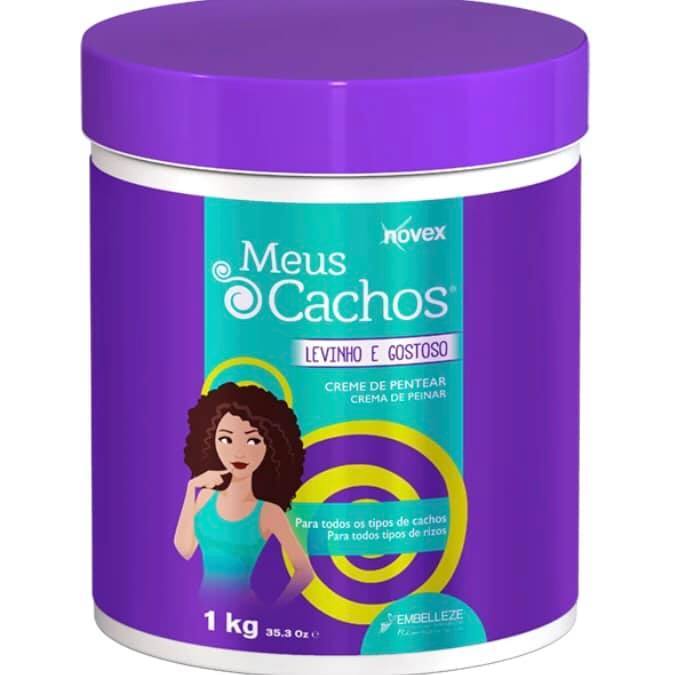 Novex Creme de Pentear Meus Cachos Levinho e Gostoso 1Kg