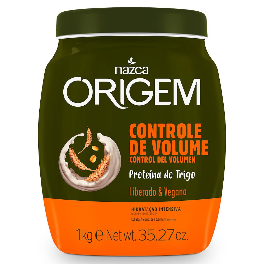Nazca Origem Mascara Controle de Volume Vegano 1kg