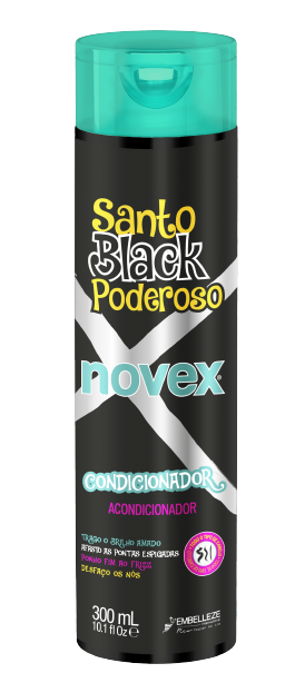 Novex Condicionador Santo Black Poderoso