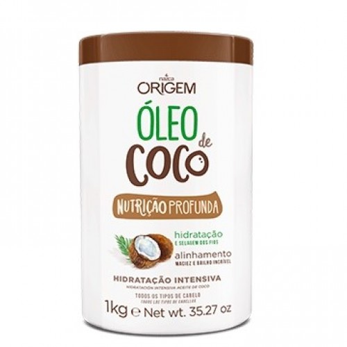 Nazca Origem Máscara de Tratamento Óleo de Coco 1kg