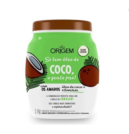 Nazca Origem Máscara de Hidratação Se tem óleo de coco, a gente pira! 1Kg